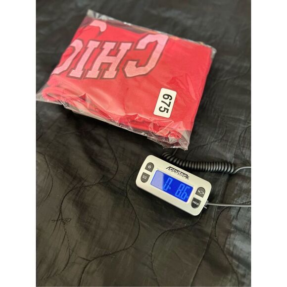 Hardwood Classics NBA Hoodie Womens Size Large Red Chicago Bulls Cropped Hoodie - Picture 8 of 8